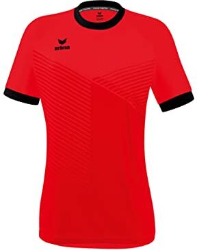 Erima Mantua Maglia, Rosso/Nero, 42 Donna