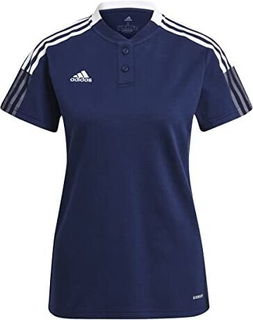 Adidas Donna Polo Shirt (Short Sleeve) Tiro21 Polo W, Team Navy Blue, GK9674, XS