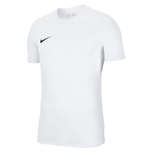 Nike Dri-Fit Park 7, Maglietta a Maniche Corte Uomo, Bianco (White/Black), M