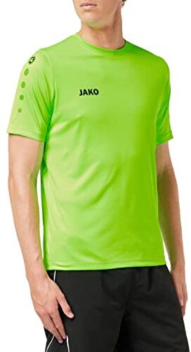 Jako Team, Maglia Uomo, Verde Fluo, XXL