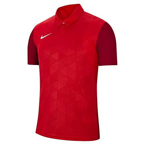 Nike M Nk Trophy Iv Jsy Ss, Maglietta a Maniche Corte Uomo, Rosso (University Red/Team Red/White), M