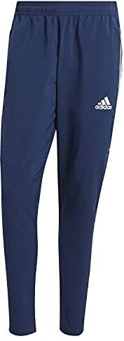 Adidas Condivo 21 PRIMEBLUE, Pantaloni della Tuta da Rappresentanza Uomo, Squadra Blu Navy/Bianco, M