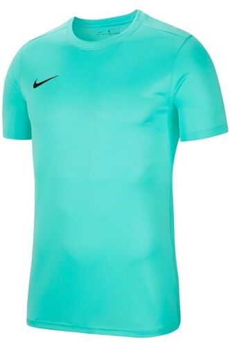 Nike M Nk Dry Park VII JSY SS, Maglietta a Maniche Corte Uomo, Blu (Hyper Turq/Black), S