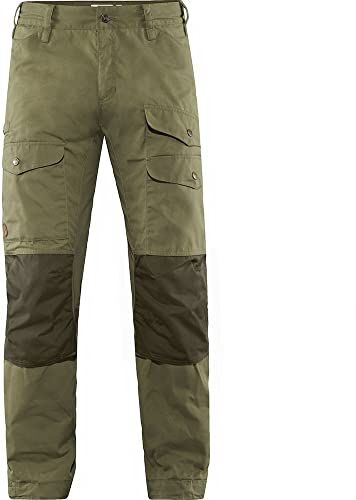 Fjällräven Vidda Pro Ventilated Trs M Long, Pantaloni Sportivi Uomo, Verde (Laurel Green-Deep Forest), 56