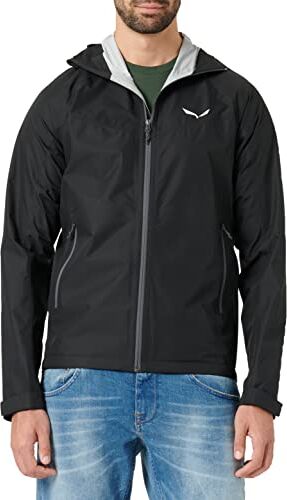 Salewa Puez (Aqua 3) Giacca, Uomo, Nero (Black Out/0730), 52/XL