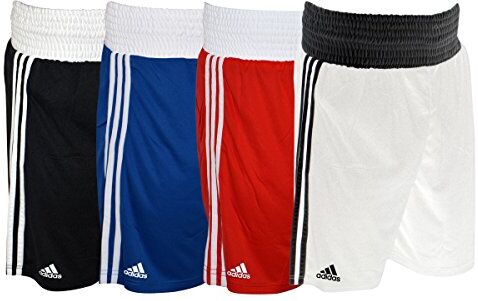 Adidas Pantaloncini da Boxe da Uomo, Taglia XS, Colore: Rosso