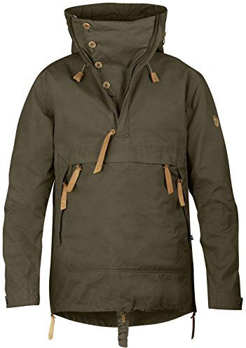 Fjällräven Anorak No. 8 M Giacca Sportiva, Uomo, Dark Olive, S