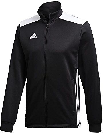 Adidas Regista18 PES Jacket, Giacca Sportiva Unisex Bambini, Black/White, 5-6A