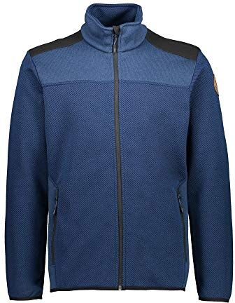 CMP - Giacca in Knit-Tech da uomo, Blue Ink, 116