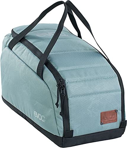 EVOC GEAR BAG 20 borsa per il cambio (scomparto principale imbottito, doppia cerniera, resistente allo sporco e all'acqua, scomparto principale completamente apribile), acciaio/grigio