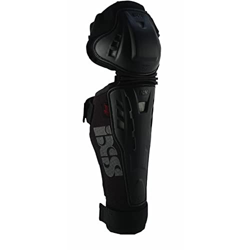 IXS Hammer Knee-/Shin Guard Black KL Protezioni, Adulti Unisex, Nero, L