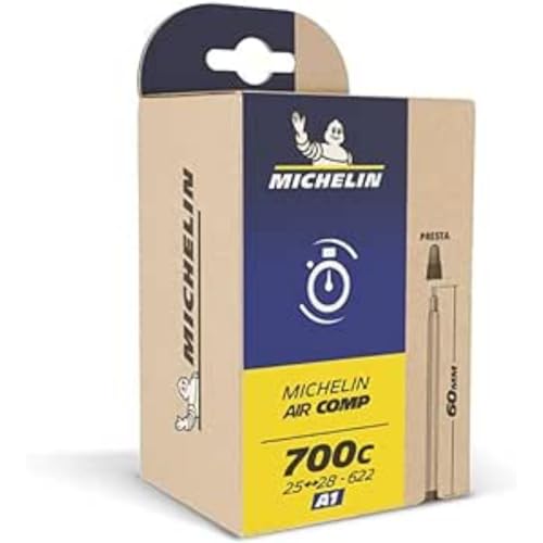 Michelin A1 Aircomp, Camera d'Aria Unisex Adulto, Nero, 48 mm