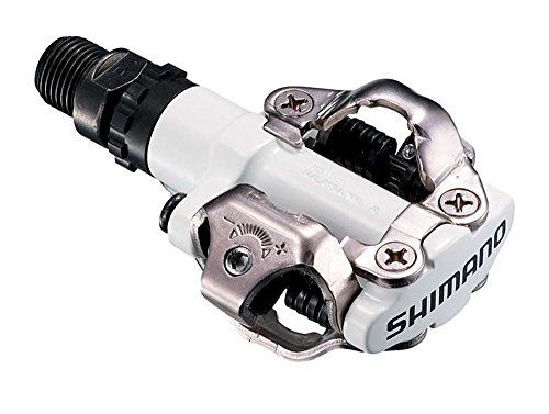 Shimano EPDM520W, Pedale MTB SPD, 2 Pezzi, Bianco