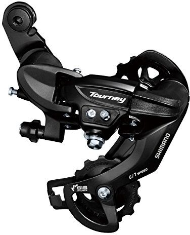 Shimano Tourney TY300, Cambio, Nero, L, compatibile con trasmissioni SIS INDEX 6 e 7 velocità