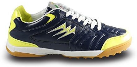 Agla F/40 Scarpe Da Futsal Outdoor, Blu Navy/Giallo Fluo, 23 cm/36