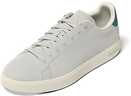 Adidas Advantage Premium Leather Shoes, Sneakers Uomo, Dash Grey Dash Grey Arctic Fusion, 44 2/3 EU