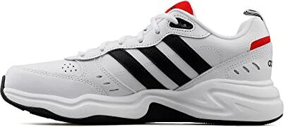 Adidas Strutter Shoes, Sneaker Uomo, Ftwr White Core Black Active Red, 39 1/3 EU