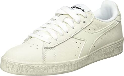 Diadora Game L Low Waxed, Sneaker Unisex - Adulto, Bianco, 38 EU