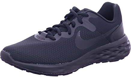 Nike Revolution 6, Scarpe de Gimnastica Uomo, Black Black Dk Smoke Grey, 45 EU