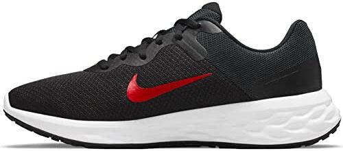 Nike Revolution 6, Scarpe de Gimnastica Uomo, Black University Red Anthracite, 42 EU