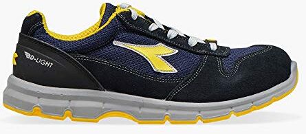 Utility Diadora Run Text Low S1P Src Esd, Scarpa Antinfortunistica Unisex - Adulto, Blu (Dark Navy/Dark Navy), 48 EU