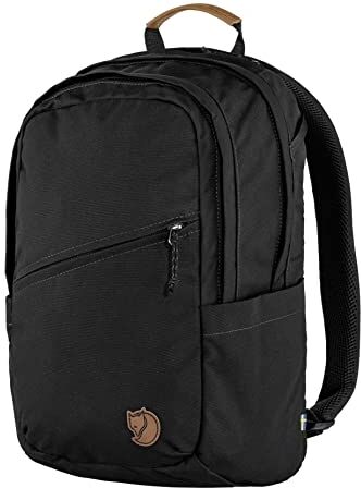 Fjallraven Fjällräven Räven 20, Zaino Sportivo Unisex Adulto, Nero, Taglia unica