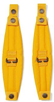 Fjällräven Kånken Mini Shoulder Pads, Imbottitura Spallacci Unisex Adulto, Giallo Caldo, Taglia unica