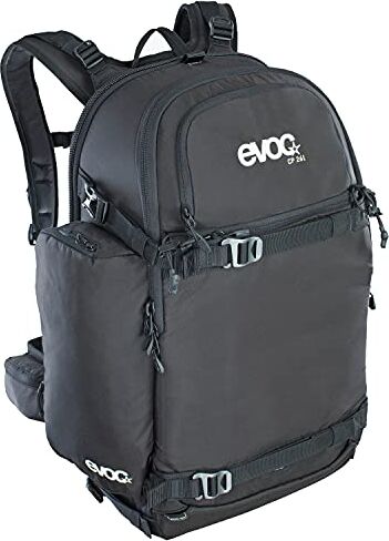 EVOC CP 26L Zaino per macchina fotografica all'aperto zaino professionale per attrezzatura fotografica (sistema di trasporto ergonomico, sistema di cinghie per piccozze, sci, snowboard o treppiede)