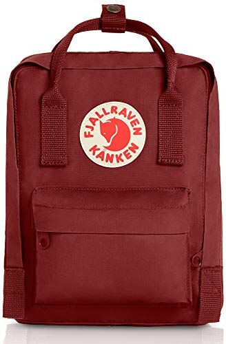 Fjällräven Kånken Mini Zaino Unisex, 100% Vinile, 7 litri, Rosso (Ox Rojo), 20 x 13 x 29 cm