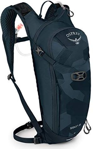 Osprey Siskin 8, Zaino Multisport per Uomo, Slate Blue, O/S