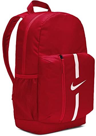 Nike Academy Team, Zaino Unisex Bambino, Universita 'Red/Nero/Bianco, MISC