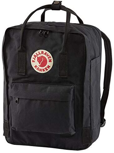 Fjällräven Kånken 13", Zaino per Laptop Unisex-Adulto, Nero (Black), 24x36x45 cm (W x H x L)