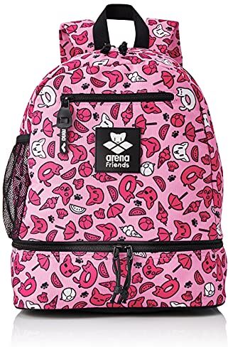 Arena Team Backpack Friends, Zaino Unisex Bambino, Rosa, Taglia Unica