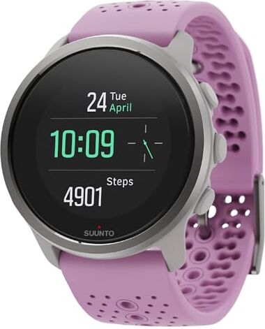 Suunto 5 Peak Orologio sportivo GPS leggero e compatto con 100 ore di durata e misurazione della frequenza cardiaca al polso