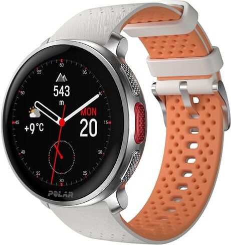 Polar Vantage V3, Sport Sportwatch con GPS, Cardiofrequenzimetro avanzato e durata della batteria aumentata, Smartwatch per uomini e donne, Mappa Offline, Running Watch, Triathlon Sportwatch