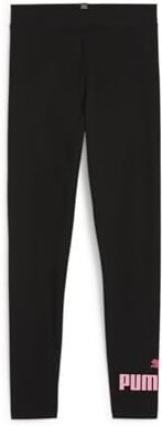 Puma Ess Logo Leggings G, Leggins Bambina, Black, 140 EU (9-10Y)