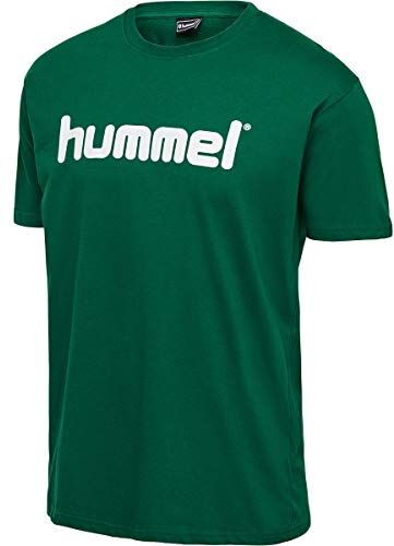 Hummel HMLGO Kids Cotton Logo T-Shirt S/S Color: Evergreen_Talla: 116