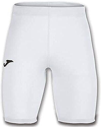 Joma 101017.200.2XS-XS Pantaloni Termici, Academy, Ragazzi, Bianco, 2XS-XS