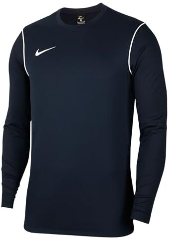 Nike Park 20, Maglia Lunga Unisex-Bambini e Ragazzi, Obsidian/White/White, L