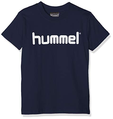 Hummel HMLGO Kids Cotton Logo T-Shirt S/S Color: Marine_Talla: 128