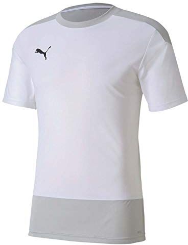 Teamgoal 23 Training Jersey Jr, Maglietta Bambino, Bianco (Puma White/Gray Violet), 176