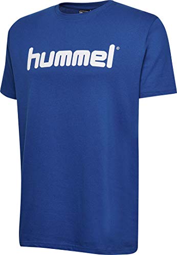 Hummel HMLGO Kids Cotton Logo T-Shirt S/S Color: True Blue_Talla: 116