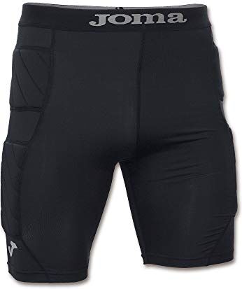 Joma Portero Pantaloncini Allenamento Portiere Bambino, Nero, 8-10