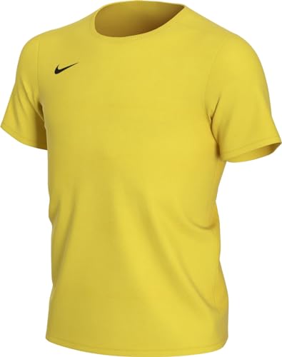 Nike Dry Park VII Tee Maglietta a Maniche Corte Bambino, Giallo (Tour Yellow/Black), XS