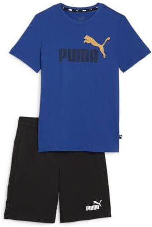 Puma Maglia Corta B Tuta da Pista, Glassa al Cobalto, 152 Bambini e Ragazzi