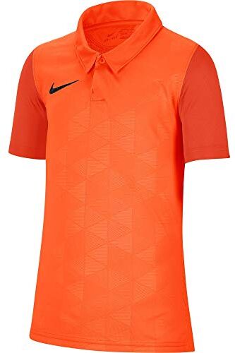 Nike Trophy IV SS, Maglia Unisex-Bambini e Ragazzi, Sicurezza Arancione/Team Arancione/Nero, M