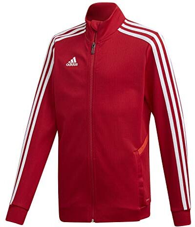 Adidas Tiro 19, Giacca da Allenamento Unisex Bambini, Power Red/Red White, 164