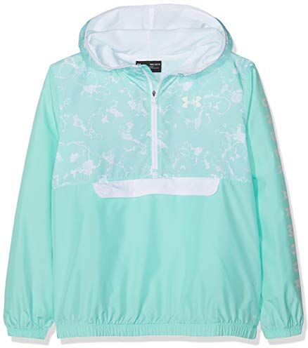 Under Armour Packable 1/2 Zip Felpa, Bambina, Verde, YMD