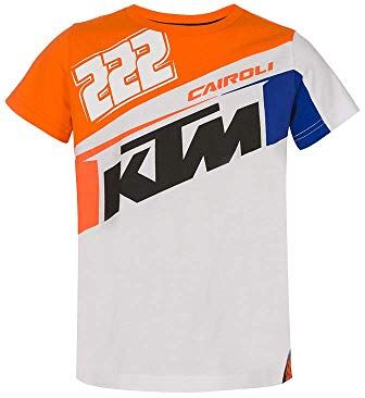 TOP RACERS top riders official collections T-Shirt KTM Cairoli,Ragazzo,4/5,Arancio