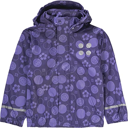 Wear Lego Jamaica 103 Giacca Impermeabile, Unisex Bambini, Dark Purple, 128